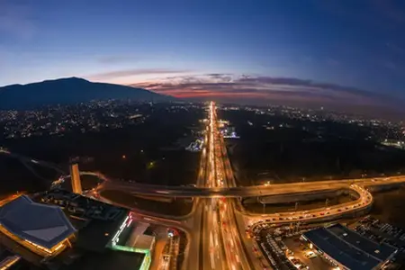 Red de Autopistas y Sistema de Viñetas de Bulgaria