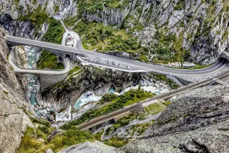 Сістэма аўтадарог Швейцарыі і віньетка 2025 года